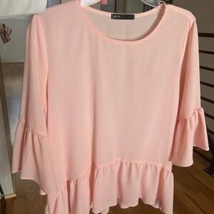 Women’s Gibson pink blouse